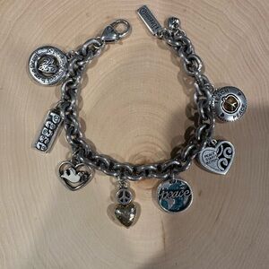 Brighton Silver Charm Bracelet